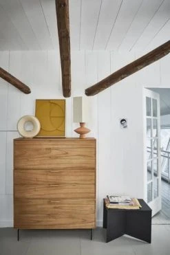 HKliving Sand Coloured Circle Vase