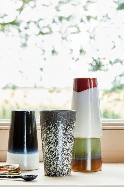 HKliving Peat 70s Ceramics Latte Mug