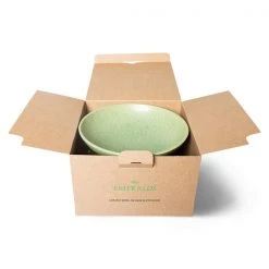 HKliving Ceramic Bowl On Base M Pistachio