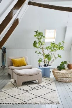 HKliving Velvet Cushion Gold 40 X 60