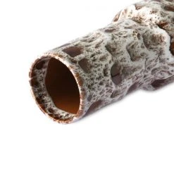 HKliving Ceramic Retro Vase | Lava White