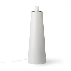 HKliving CONE LAMP BASE L MATT LIGHT GREY