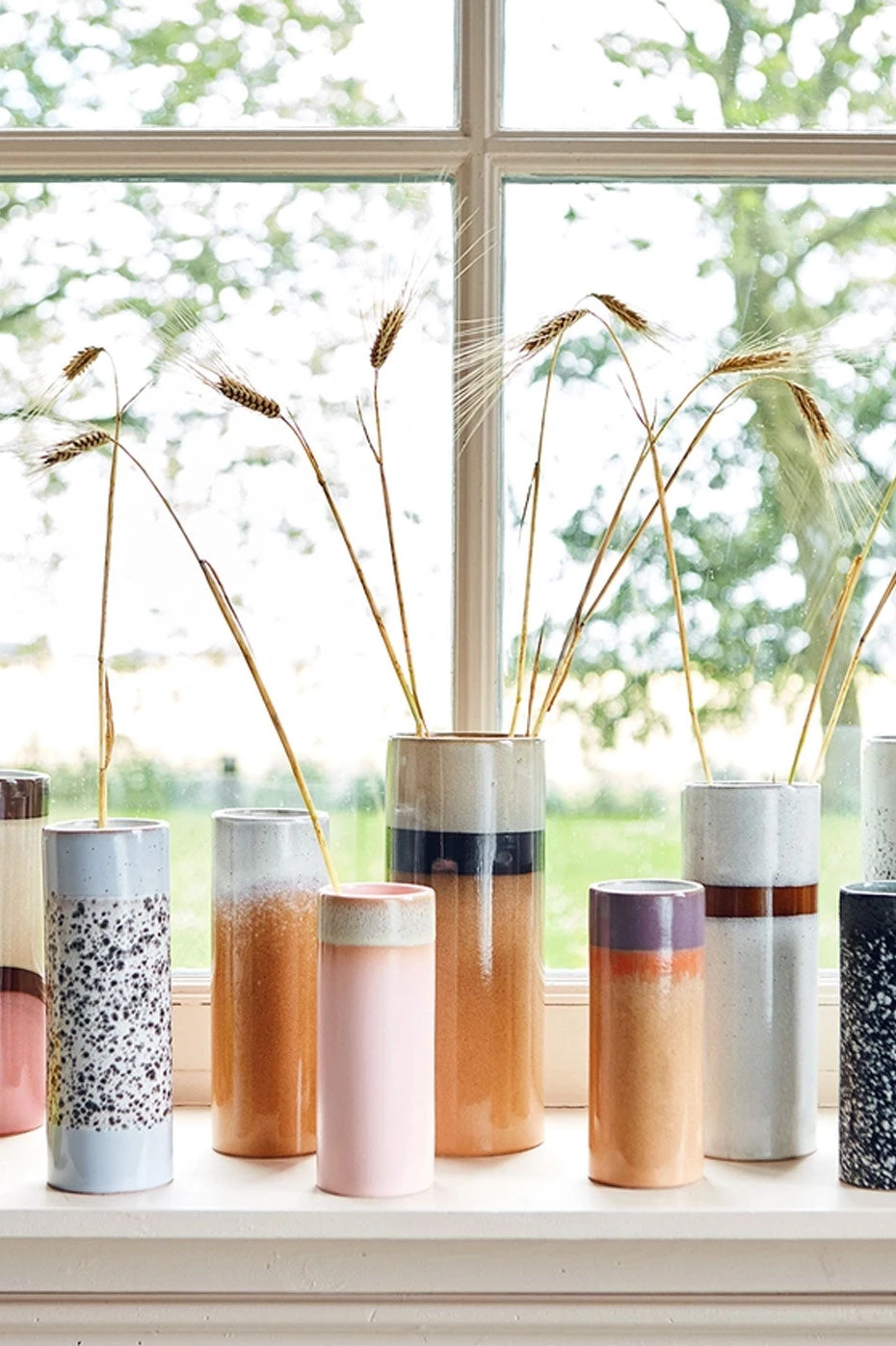 HKliving Pink 70s Ceramics Vase Xs HKliving Pink 70s Ceramics Vase Xs