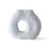 HKliving Organic Circle Vase Matt Ice Blue