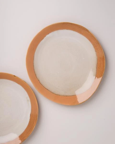HKliving Ceramics Dinner Plate Earth HKliving Ceramics Dinner Plate Earth