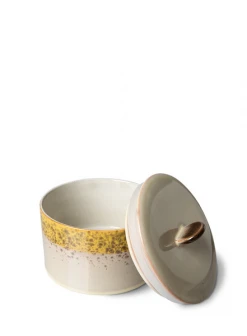 HKliving 70s Style Cookie Jar In Autumn