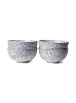 HKliving Gradient Ceramics Bowl In Cream