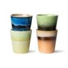 HKliving Ristreto Mugs Set Van 4