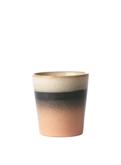HKliving Ceramic 70s Beaker In Tornado