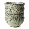 HKliving Gradient Ceramics Bowl In Green