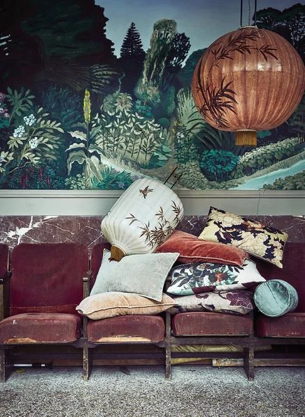 HKliving Kyoto Printed Cushion 6 HKliving Kyoto Printed Cushion