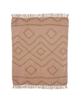 HKliving Cotton Fringe Pattern Throw 4 HKliving Cotton Fringe Pattern Throw