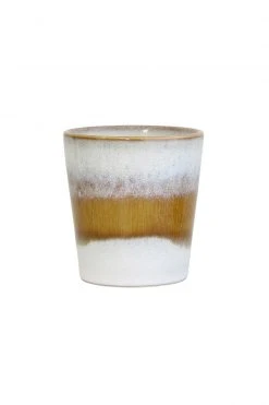 HKliving Ceramic 70s Snow Mug