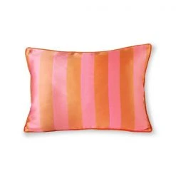 HKliving Satin Striped Cushions