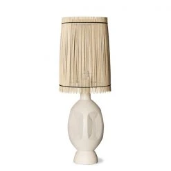 HKliving Boho Lamp Base - Sand/cream