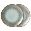 HKliving 70's Ceramics Dinner Plates | Mineral | Set of 2