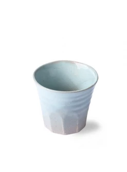 HKliving Bold & Basics Ceramics Grey Blue Beaker 5 HKliving Bold & Basics Ceramics Grey Blue Beaker