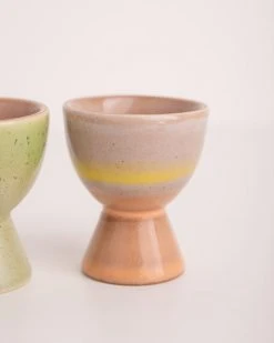 HKliving 70s Ceramic Egg Cups Set Of 4