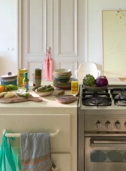 HKliving 70's Style Pasta Bowl - Tigers