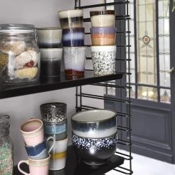 HKliving Ceramic 70s Bowls Medium Set Of 4