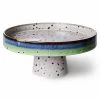 HKliving 70's Ceramics Bowl on Base | Comet