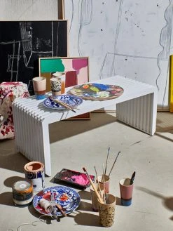 HKliving 70's Ceramics Latte Mug | Reef