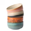 HKliving Ceramic 70s Tornado Dessert Bowl