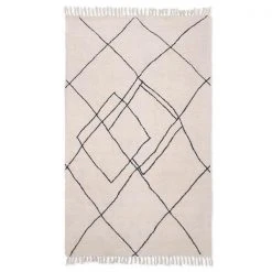 HKliving Handwoven Zigzag Rug 150 X 240 cm