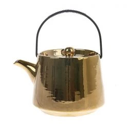 HKliving Gold Tea Pot