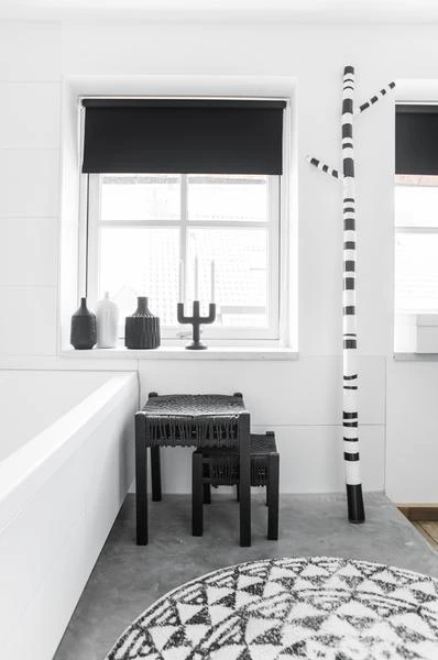 HKliving Round Bath Mat 80cm HKliving Round Bath Mat 80cm