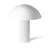 HKliving Acrylic Cupola Table Lamp White