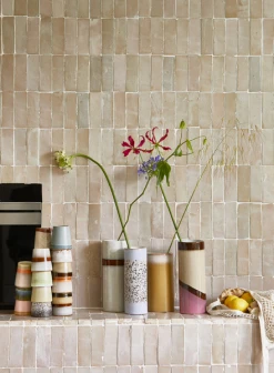 HKliving 70s Ceramics S Birch Vase