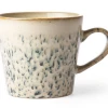 HKliving Ceramic 70s Cappucino Mug Hail