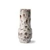 HKliving Ceramic Retro Vase | Lava White