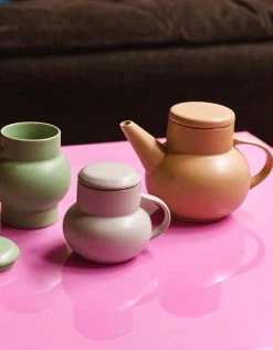 HKliving Pastel Bubble Tea Pot
