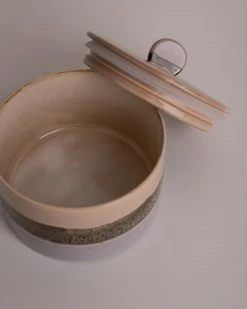 HKliving Brown Bold Basic Cookie Jar