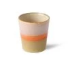HKliving 180ml Saturn Ceramics 70s Coffee Mug
