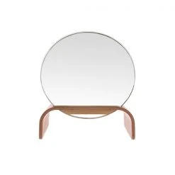 HKliving WILLOW WOODEN MIRROR STAND