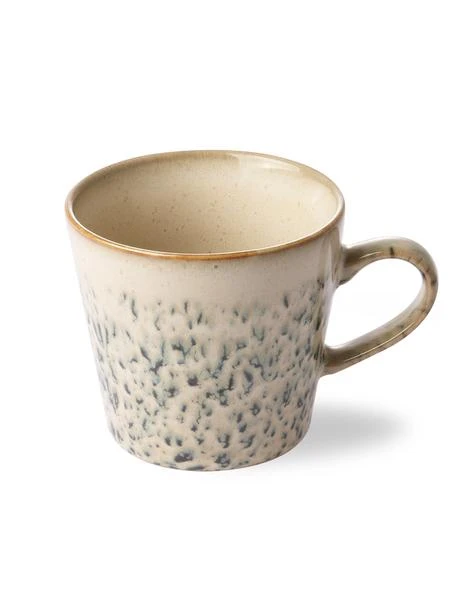 HKliving Ceramic 70 S Cappuccino Mug Hail HKliving Ceramic 70 S Cappuccino Mug Hail