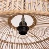 HKliving Wicker Pendant Lamp Flat Natural