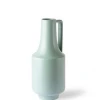 HKliving Ceramic Green Vase With Handle
