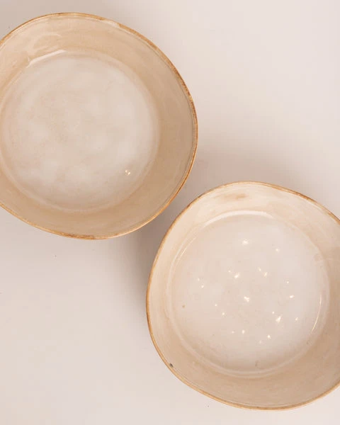 HKliving Ceramic 70s Pasta Bowl Tiger Set Of 2 HKliving Ceramic 70s Pasta Bowl Tiger Set Of 2