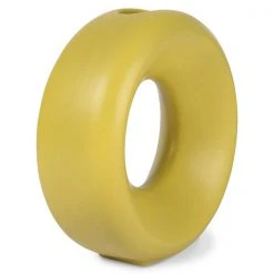 HKliving Small Ceramic Circle Vase Green 4 HKliving Small Ceramic Circle Vase Green