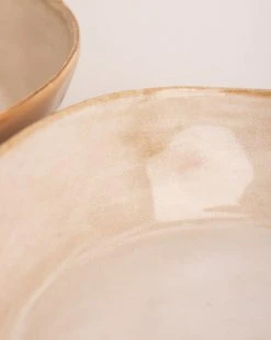 HKliving Ceramic 70s Pasta Bowl Tiger Set Of 2