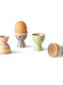HKliving 70's Ceramics Egg Cup In Sunset