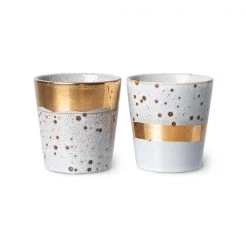 HKliving 70s Christmas Special Coffee Mug Sparkle