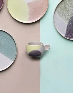 HKliving Summer Soft Hues Stoneware Mug