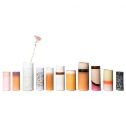 HKliving 70s Ceramics: Xs Vase Pink