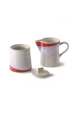 HKliving Frost 70 S Ceramics Milk Jug Sugar Pot