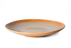 HKliving Ceramics Side Plate Earth